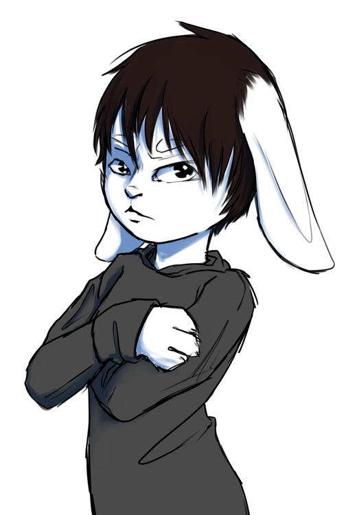 Bunny pout (5/23/23)-X